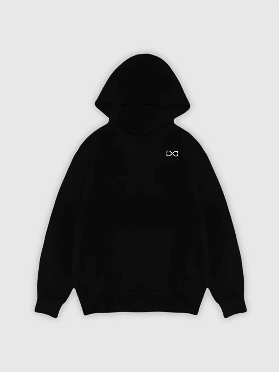 Oracle Boxing Hoodie in Black - Front View